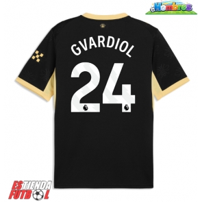 Manchester City Josko Gvardiol #24 Segunda Equipación 2026-27 Manga Corta